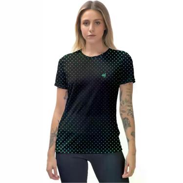 Imagem de Blusa Academia Feminina Fitness Roupa Caminhada Treino Musculacao Prot