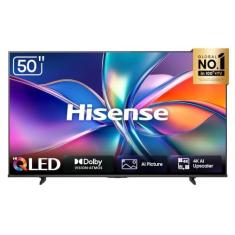 Hisense Smart TV UHD 4K Hi-QLED 50" Polegadas 50Q6QV com HDR10+, Dolby Atmos, Sports Mode, Game Mode Plus e Compatível com Alexa Hisense Smart TV UHD 4K Hi-QLED 50" Polegadas 50Q6QV com HDR10+, Dolby Atmos, Sports Mode, Game Mode Plus e Compatível com Alexa