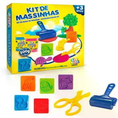 Imagem de Massa para Modelar Criativa ART KIDS 7 150G C/7 Acessorios - Acrilex