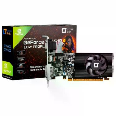 Imagem de Placa de Vídeo GT610 2GB Leader Tech Low Profile com HDMI DVI VGA