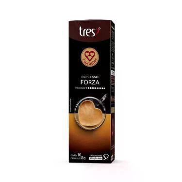 Imagem de Café Três Corações Forza em cápsula 10 unidades