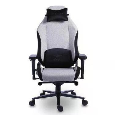 Imagem de Cadeira Gamer, XT Racer Draco, Reclinável Ergonômica, Tecido Polyester, Preto e Cinza.