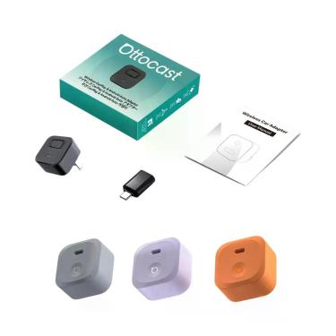 Imagem de Adaptador Wireless Carplay Audi Kia Ottocast Express Mini Dot Android 