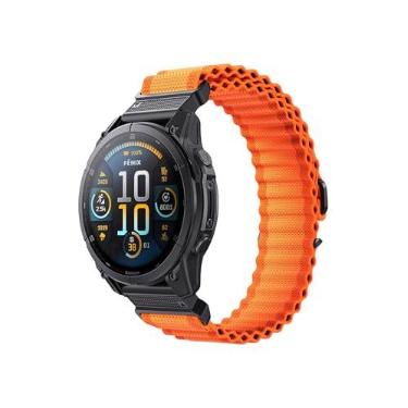Imagem de Pulseira de relógio compatível com Garmin Fenix 5X/6X/7X/8 de 51 mm, Quickfit 26 pulseiras de relógio para Garmin Fenix 7X Pro Sapphire Solar/6X Pro/5X Plus, para Garmin Fenix 3/Tactix Delta
