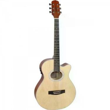 Imagem de Violão Giannini Gsf1d Mini Jumbo Aço Mini Jumbo Natural Satin [f002]