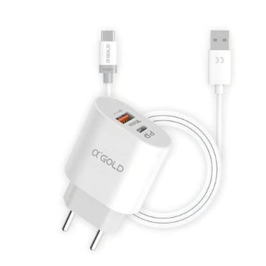 Imagem de Carregador Celular 20W Para Sam S24 Com Cabo Tipo C - Mdm