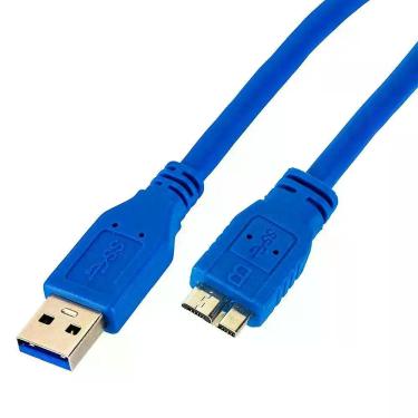 Imagem de Cabo Usb A Para Micro B 3.0 Superspeed 5Gbps - 2 Metros - Cirilo Cabos