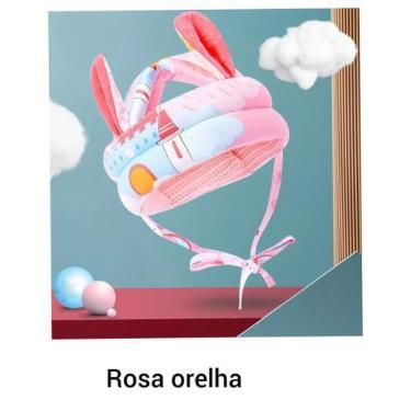 Imagem de Bebê Chapéu Anti-colisão Protetor Ajustável Cabeça - SMALL BABY , Lila