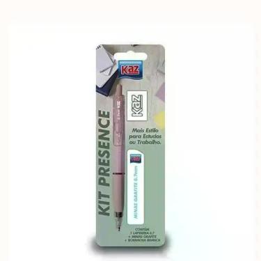 Imagem de Kit Presence, lapiseira 0.7 + grafite + borracha - - CARTUCHO CIA