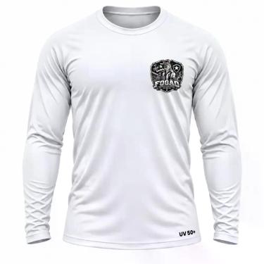 Imagem de Camisa Uv +50 Botafogo Torcedor Fogão Glórioso cor:BrancoTamanho:G3 - 