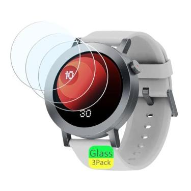 Imagem de Aemus Protetor de tela compatível com CMF Watch Pro 2 Smartwatch (pacote com 3) película protetora de vidro temperado transparente