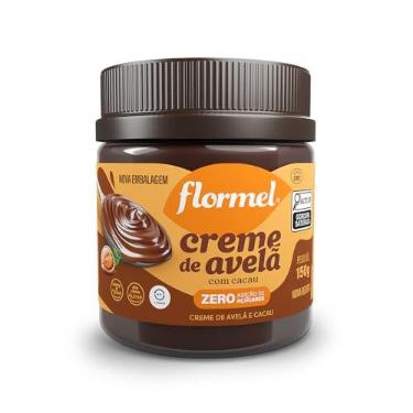Imagem de Creme de Avela com Cacau FLORMEL Zero Açúcar - 150 Gramas
