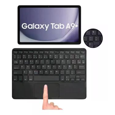 Imagem de Teclado Mouse Trackpad Bluetooth Compatível com A9 - A9 Plus - Genéric