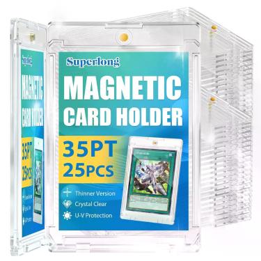 Imagem de Porta-cartas magnético Superlong 35PT com proteção UV