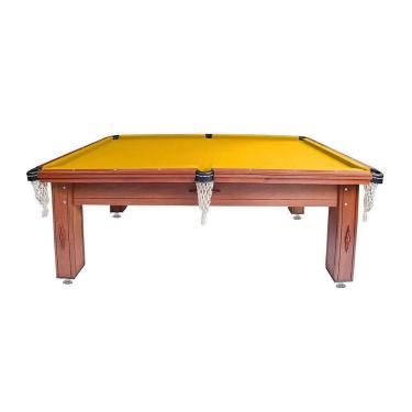 Imagem de Mesa de Sinuca/Bilhar Classic Yellow Semioficial 2,20x1,20m Dinâmica D