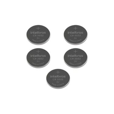 Imagem de (5 Unidades) Bateria Lítio Cr2032 3v Original Intelbras
