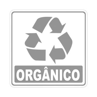 Imagem de Adesivo Lixo Reciclavel 20cm X 20cm Nome Do Desenho Orgãnico