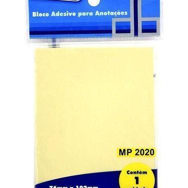 Imagem de Bloco Adesivo para Anotações - Masterprint, Amarelo