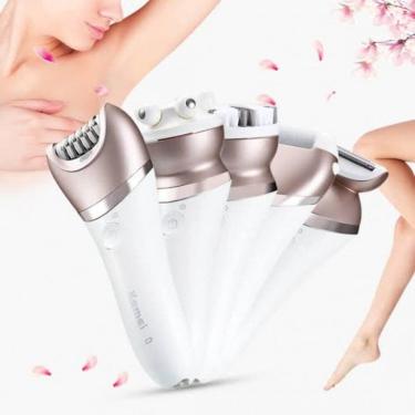 Imagem de Kemei 8001 Máquina Depilar Feminina Rosa Íntimos Bivolt - ATENA