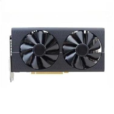 Imagem de Placa de Vídeo Radeon RX580 para PC Gamer 2048SP 8GB GDDR5 256bit 256GB S PCI-E 3 0 8PIN Suporta Jogos em Alta Resolução Software Design