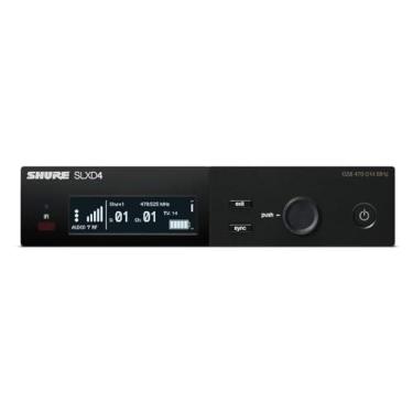 Imagem de Shure SLXD4-G58 Receptor Digital para Sistema de Microfone sem Fio Rack