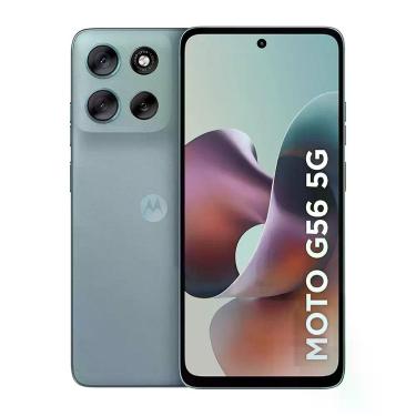 Imagem de Smartphone Motorola Moto G56 5G 256GB 8GB RAM Boost Tela 6.7" FHD+ Câm