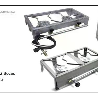 Imagem de Fogão Caminhoneiro Mesa 2 Boca Alta Pressão Vinho - Susan