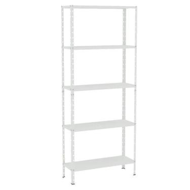 Imagem de Estante Aço 5 Prateleiras Eaf014 Branco - ELITE AÇO