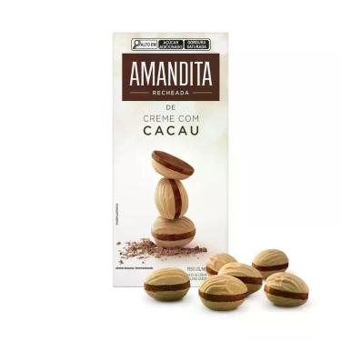 Imagem de Chocolate Amandita Wafer com Creme de Cacau Lacta 200g