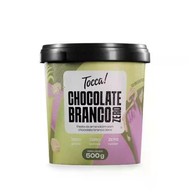 Imagem de Pasta de Amendoim Zero Açúcar Chocolate Branco Tocca 420g