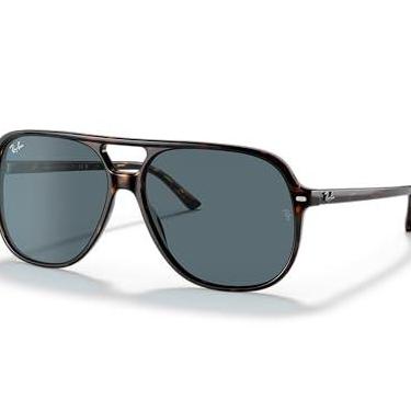 Imagem de Óculos de Sol Ray-Ban Bill 0RB2198 902/R5 Tam 60 / Havana Marrom - Lentes Azul