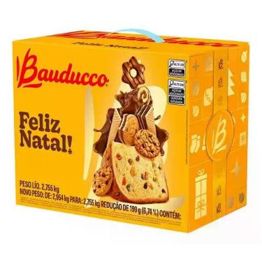Imagem de Cesta De Natal Bauducco Grande 20 Itens - Higipack
