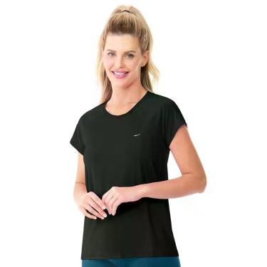 Imagem de Camiseta Fitness Lisa Preta Zee Rucci, P