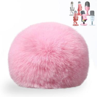 Imagem de Filtro Pop para microfone ZealSound Blue Yeti com pára-brisas rosa