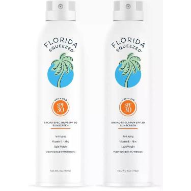 Imagem de Protetor Solar Florida Squeezed SPF 30 Spray 2 Unidades 170 g