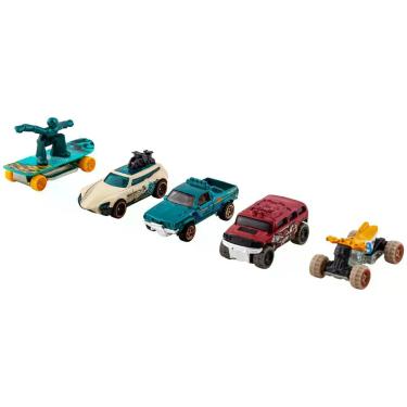 Imagem de Kit 5 Carrinhos Hot Wheels 1806 Mattel SORTIDO