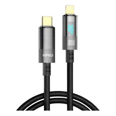 Imagem de Cabo Leitor De Carga Turbo Rapido 30w Resistente Para Ios - Kaidi, Cin