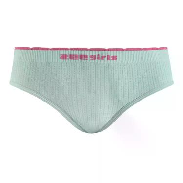 Imagem de Calcinha Tanga Infantil sem Costura com Relevo Verde - Zee Rucci, P