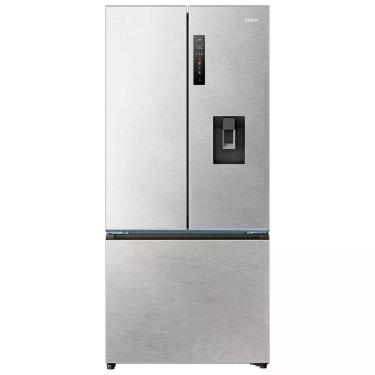 Imagem de Geladeira French Door Haier 630l com Ai Cooling Inox Hfd650, Inox, 220