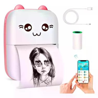 Imagem de Mini Impressora de Bolso Gatinho Pronta Entrega - ATENA