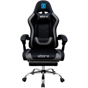 Imagem de Cadeira Gamer Ornnament Storm Ergonômica Preta