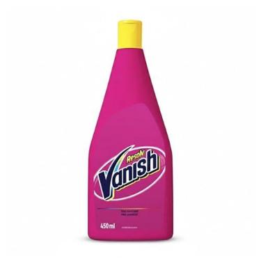 Imagem de Vanish Resolv Tira Manchas Pré Lavagem para Roupas Coloridas 450ml. Pré Tratamento,Sem Cloro,Líquido,Remove As Manchas Sem Danificar O Tecido