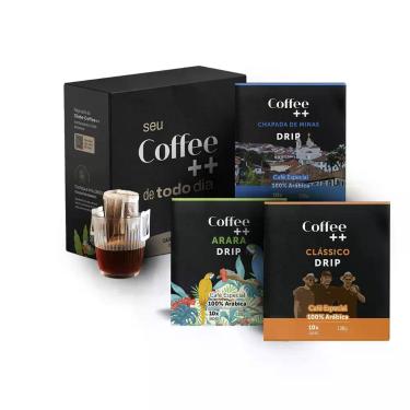 Imagem de Kit Café Especial Drip Coffee Coffee ++ 30 Sachês Arábica +84 Pontos S