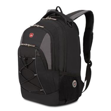 Imagem de SwissGear Mochila elástica leve para viagem 1186, Preto/cinza, One Size, Mochila elástica