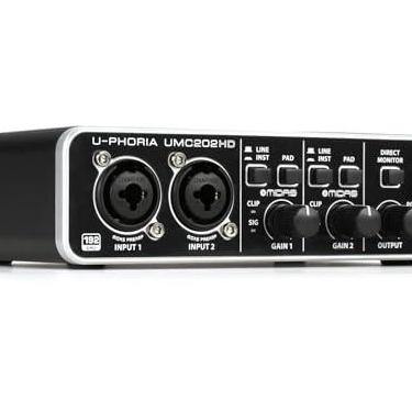 Imagem de Behringer UMC202HD Interface de Áudio USB MIDI