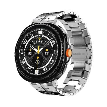 Imagem de Pulseira De Aço Inoxidável Para Samsung Galaxy Watch 40mm 44mm 47mm Cl