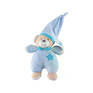 Imagem de Pelúcia Ursinho Estrelinha Musical Buba , Azul
