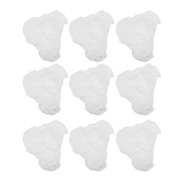 Imagem de Dioche 50 Peças Roupa íntima Feminina Descartável, Não Tecido, Respirável, Confortável, Embalada Individualmente, Calcinha Higiênica para Spa, Sauna, Viagens (Branca)