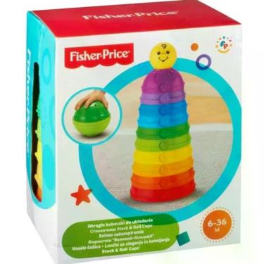 Imagem de Torre De Potinhos Coloridos - Fisher-price
