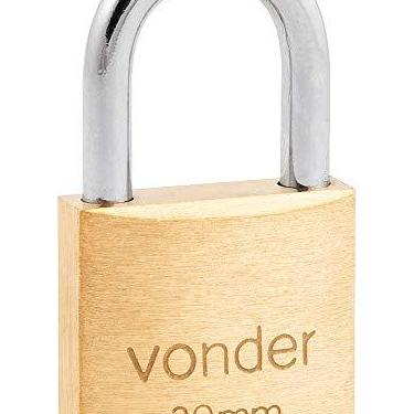 Imagem de Vonder, Cadeado De Latão 30 Mm.